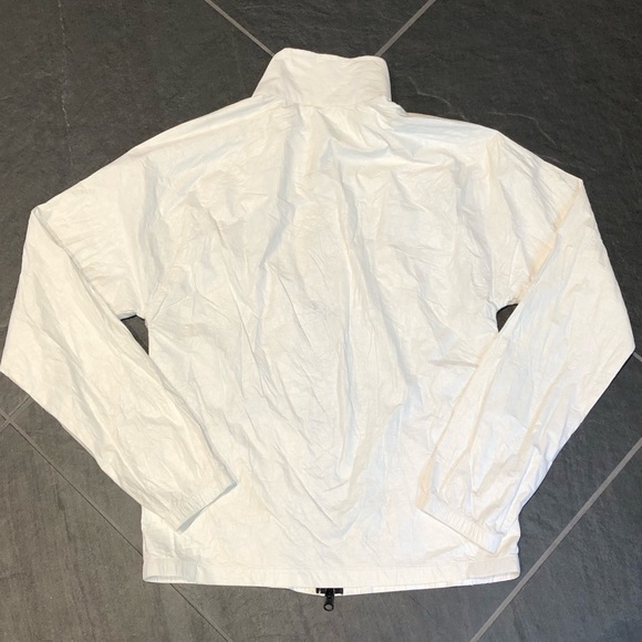American Apparel White Paper Zip Jacket - Picture 3 of 3